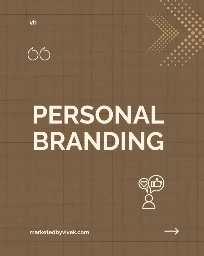 Personal branding image.